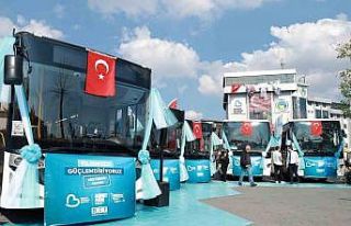 Balıkesir’de ulaşıma 13 yeni araç hizmette