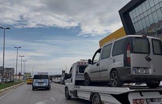 Bandırma’da araçta elektrik kaçağı paniği