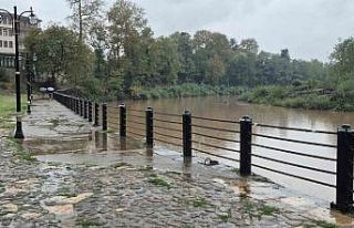 Bartın’da yağış etkiliyor