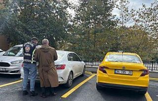 Başakşehir’de sürücüyü tehdit eden taksici...