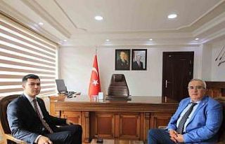 Başkan Arslan’dan Kaymakam Çelik’e hayırlı...