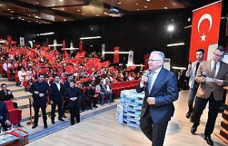 Başkan Büyükkılıç, Bakan Göktaş ile birlikte...