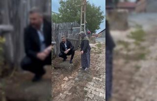 Başkan Civa’nın samimi tavırları sosyal medyada...