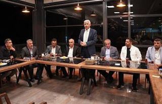 Başkan Hallaç, muhtarlarla bir araya geldi