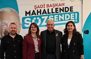 Başkan Şadi Özdemir, Balkan ve Kurtuluş sakinlerini...