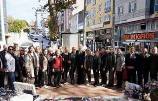 Başkan Subaşı’ndan üreten kadınlara destek