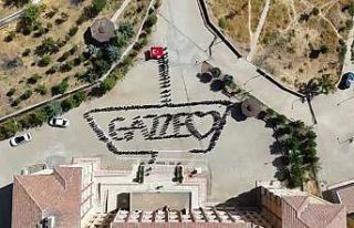 Batman’da öğrencilerden Gazze’ye anlamlı destek