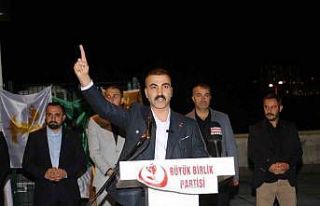 BBP Karabük İl Başkanı Kesgin: "Zulme sessiz...