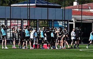 Beşiktaş, Fenerbahçe derbisinin hazırlıklarını...