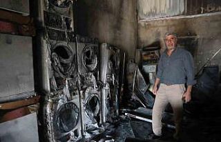 Beyaz eşya bayisinde çıkan yangında, 3 milyon...