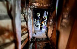 Bilecik’te iki katlı evde yangın çıktı