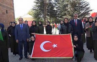 Bitlis’teki okullarda Filistin için farkındalık...