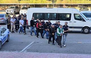 Bodrum’da 9 şüpheli tutuklandı