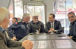 Bozüyük’te esnaf ve vatandaşlarla buluşma