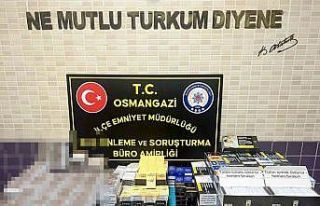 Bursa’da kaçak tütün operasyonu: Binlerce kaçak...