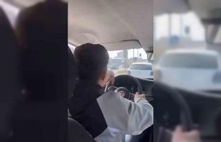 Bursa’da trafikte tehlikeli ’makas’: Direksiyon...