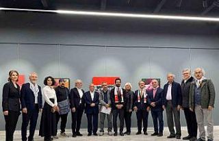 ‘’Bütün Renkler Gazze’ye’ Bağış Sergisi...