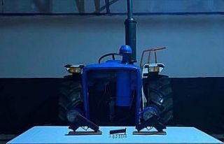 Çaldığı traktörü ahırda saklayan şüpheli...