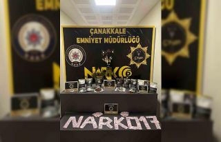 Çanakkale’de uyuşturucu operasyonunda 2 tutuklama