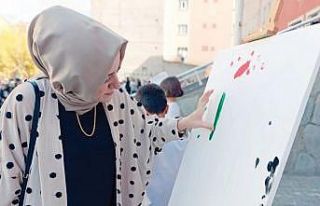 Cengiz Topel İlkokulunda Filistin etkinliği