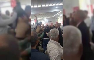 CHP Samandağ ilçe kongresinde kavga çıktı