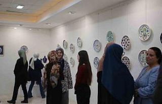 Çini Sanatı SAÜ’de sergilendi