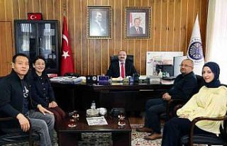 Çinli yatırımcılar Erzurum Teknokent’te incelemelerde...