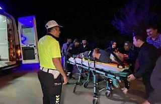 Çorum’da iki motosiklet çarpıştı: 1 yaralı