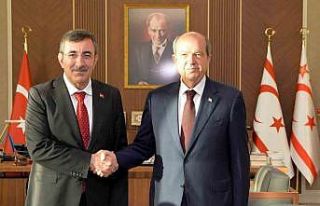 Cumhurbaşkanı Yardımcısı Yılmaz, KKTC’de