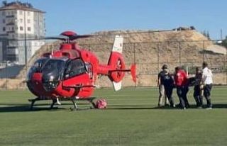 Darende’de 88 yaşındaki hasta, helikopterle Malatya’ya...