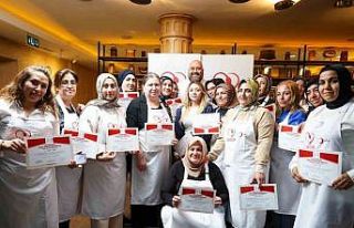 Depremzede kadınlar İstanbul’da ünlü şeflerden...