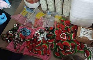 Devrekli öğrencilerden Filistin için hayır çarşısı