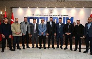 DGF ve DAGC’den Vali Çiftçi’ye iade-i ziyaret