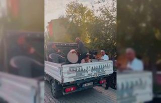 Düğün kameramanının zor anları kamerada: Her...