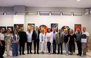 Eker, Sanko Sanat Galerisi’nde sergi açtı