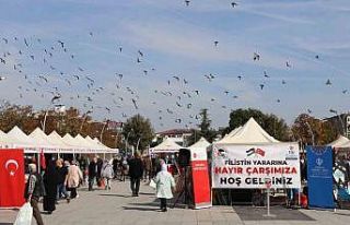 El emeğiyle gönül birliği: Sakarya, Filistin için...