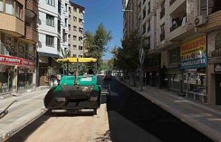 Elazığ’da Balakgazi Caddesi yenilendi