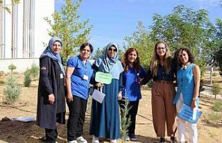 Elazığ’da fidan dikimi yapıldı