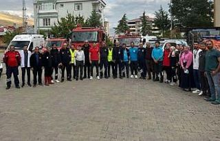 Elazığ’da hastanede yangın tatbikatı