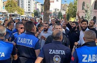 Elazığ’da izinsiz yürüyüş