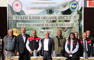 Elazığ’da ‘Organik Arıcılığın Desteklenmesi...
