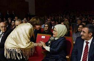 Emine Erdoğan, Gazze’ye destek için düzenlenen...