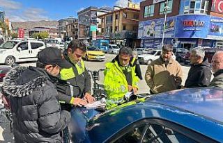 Erzincan’da motosikletlilere sıkı denetim