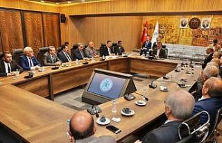 Erzincan’da projeler Vali Aydoğdu başkanlığında...