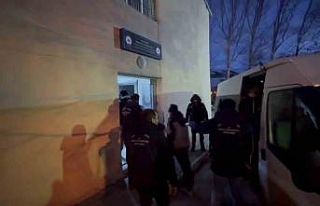 Erzurum’da kaçak göçmen operasyonu