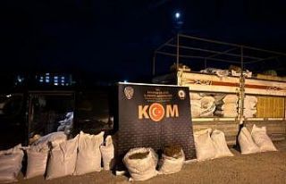 Erzurum’da polisten tütün operasyonu