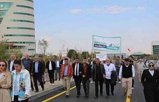 Erzurum’da sağlıklı yaşam mesajı