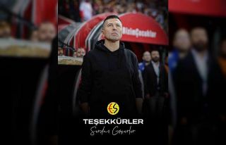 Eskişehirspor’da teknik direktör Serdar Göçerler...