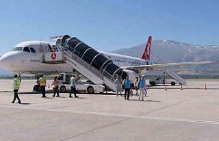Eylül ayında Erzincan Yıldırım Akbulut Havalimanı’nda...