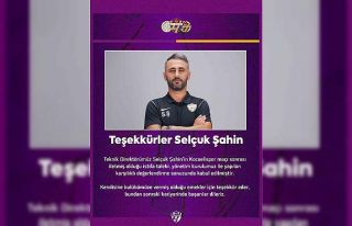 Eyüpspor, Selçuk Şahin yollarını ayırdı